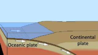 Relative motion of the plates in a Subduction Zone assuming no friction