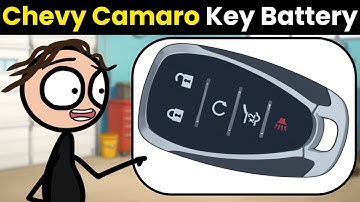 How To Change Chevy Camaro 2016-2024 Key Fob Battery (Step by Step Guide)