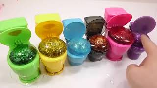 Water Ballons Glue Learn Colors Glitter Slime Sur Part p1 screenshot 2