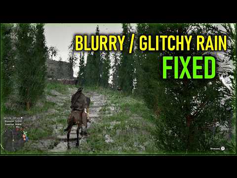 Crimson Desert - BLURRY / GLITCHY RAIN FIX