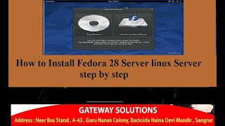 How to Install Fedora 28 Linux Server Step by Step Installation
