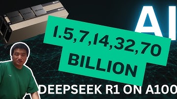 1.5b to 70b Deepseek R1 on a single A100 A Full Run-Through and Token Rate Analysis