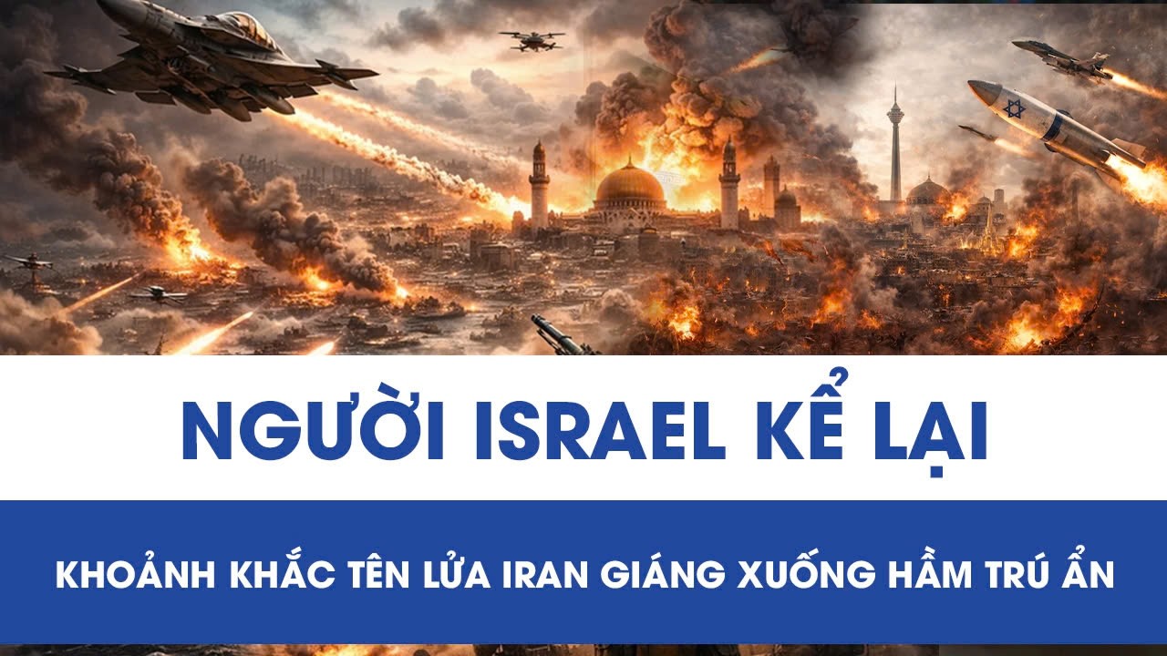 Người Israel kể lại khoảnh khắc sinh - tử khi tên lửa Iran giáng xuống hầm trú ẩn