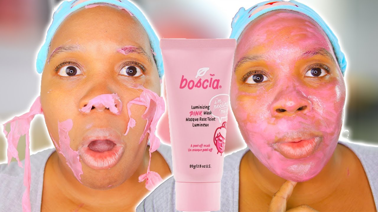I tried Boscia Pink Mask! BOSCIA Luminizing Pink Charcoal Mask! Boscia  Review and Demo! - YouTube