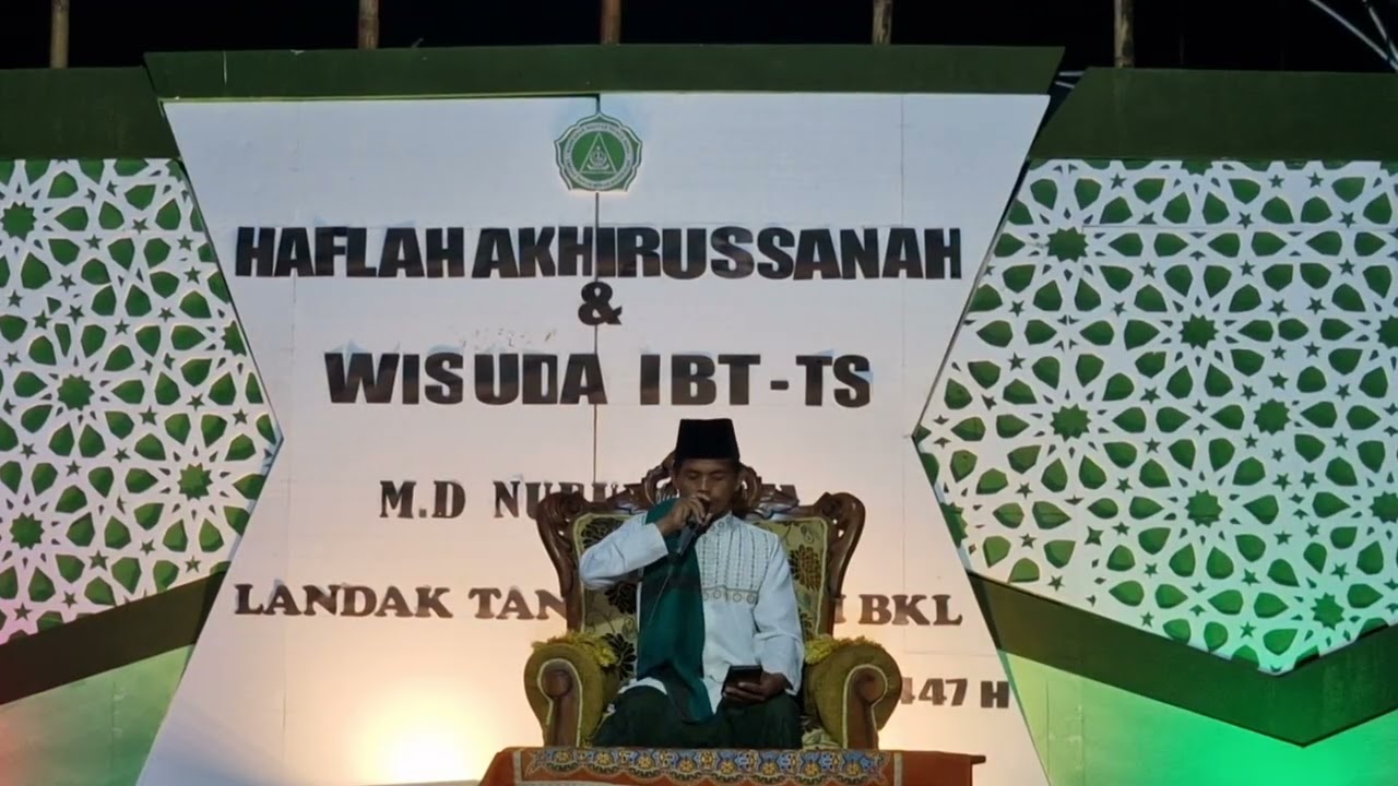 Qiro'at yang di bawakan langsung oleh Ust.Rifai Anwar. S.Pd.i