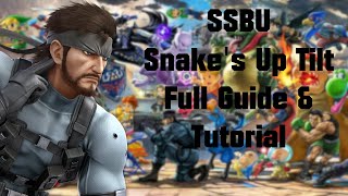 Information SSBU Using Snake's Up Tilt Effectively Guide