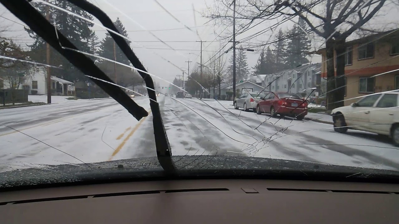 Portland Oregon DEC.2017 SNOW STORM YouTube