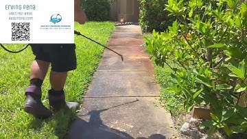 Pressure washing and rust removal