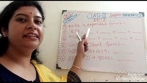 Class-lll,Subject -Mathematics, Chapter-1-Number Beyond 999(Part-ll)