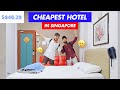 We went to the CHEAPEST HOTEL in Singapore!