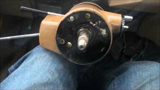 Easy GM steering column teardown