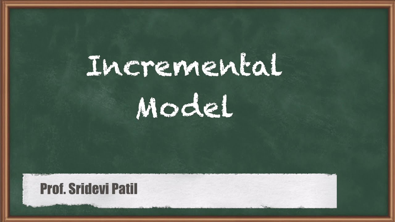 Incremental Model - The Software Process - Software Engineering with ...