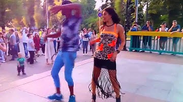 Marcelo Bal & Dana Daniela - Zouk open-air in Moscow