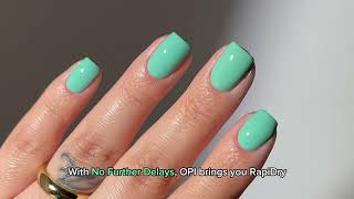 Get Your Perfect Mani In Just 60 Sec Rapidry Has Speedy Solvents And Easy Application