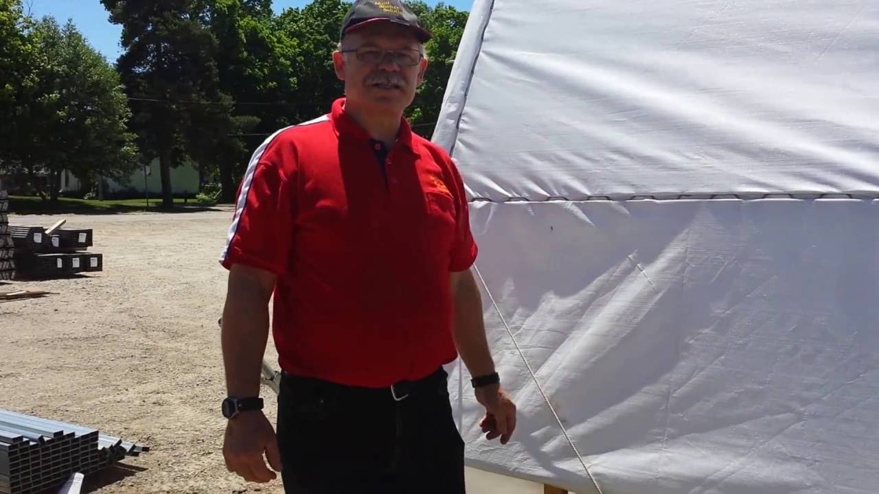 Multi Shelter Solutions Roll up Sides Tutorial Video Three