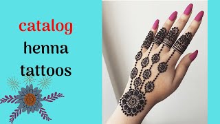 catalog-Henna for hand | رسومات روعة للحنة ع اليد 