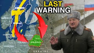 UNBELIEVANLE! Last warning to Lukashenko! Brave move from Sweden and Finland! Putin lost control!