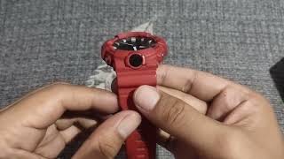 cara setting waktu dan auto light jam tangan G Shock GA 800 4A