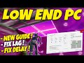 THE ULTIMATE LOW END PC FPS BOOST & 0 PING GUIDE FOR FORTNITE CHAPTER 4 SEASON 4 !✅
