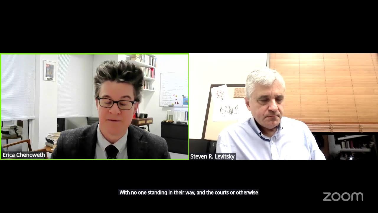 Разбор ситуации с Эрикой Ченоуэт и Стивом Левицки