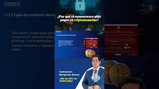 ¿Por qué muchos ataques ransomware piden pagos en criptomonedas?