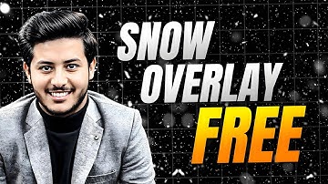 Snow Overlay Effect ❄️ | Easy Tutorial for Adding Snow to Your Videos 🎥