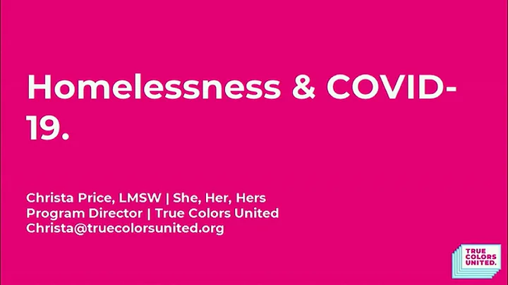 Homelessness & COVID-19