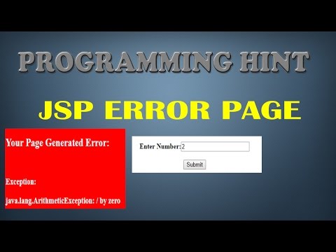 JSP Exception Handling