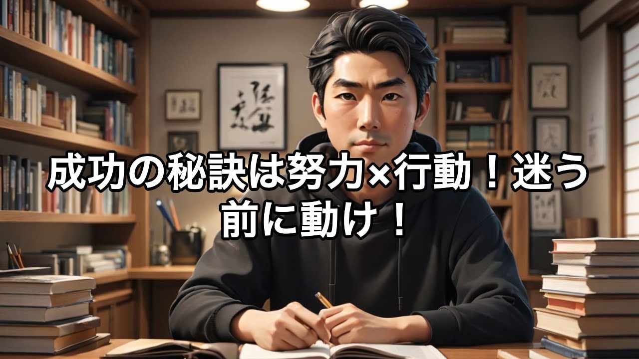 《楽して稼ぐ、簡単に成功する》ことは絶対ありません。努力に勝るものはない! - YouTube