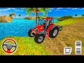 Modern Tractor Farming Gameplay#1 | Real Village Field Preparation