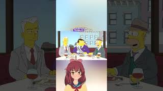 HOMERO SIMPSON PIERDE A SU FAMILIA #shorts #viral