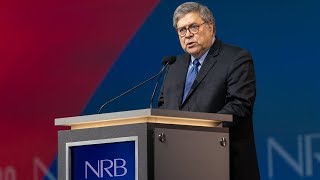 Us Attorney General William Barr Speaks At Nrb 2020 Christian Media Convention