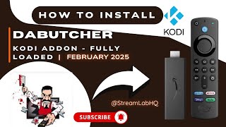 BEST KODI Build For April 2025 | Dabutcher Kodi Addon Complete Setup Guide #KodiBuilds2025 screenshot 3