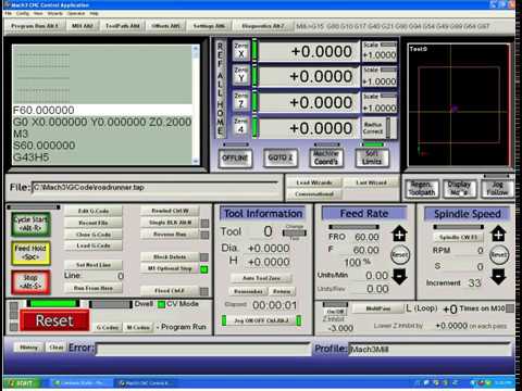 Mach3 Homing Limits and Offsets 