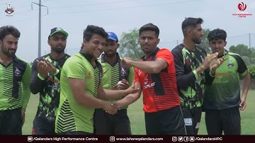 PCB vs Lahore Qalandars T10 practice session by QHPC PDP boys