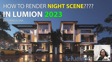 How to Render Night Scene in LUMION 2023 W/Free LME File!