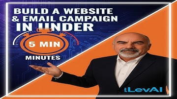 Building a Website and Email Campaign in Under Five Minutes