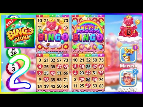 Bingo Aloha - Live Bingo Games‏ - Gameplay walkthrough Part 2 (iOS, Android)