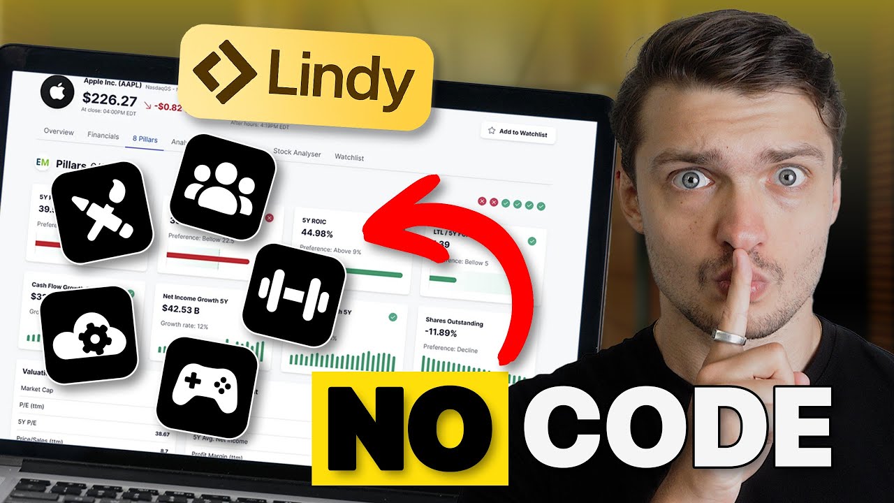 How to Build 25 AI Apps Without Coding (Lindy Build Tutorial)
