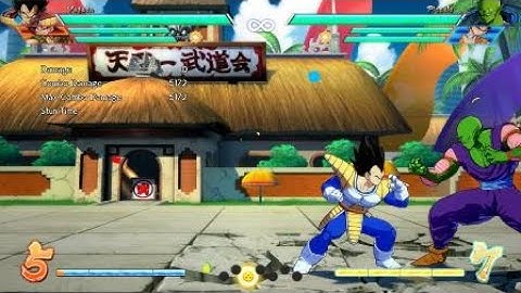 DBFZ Base Vegeta corner to corner loop
