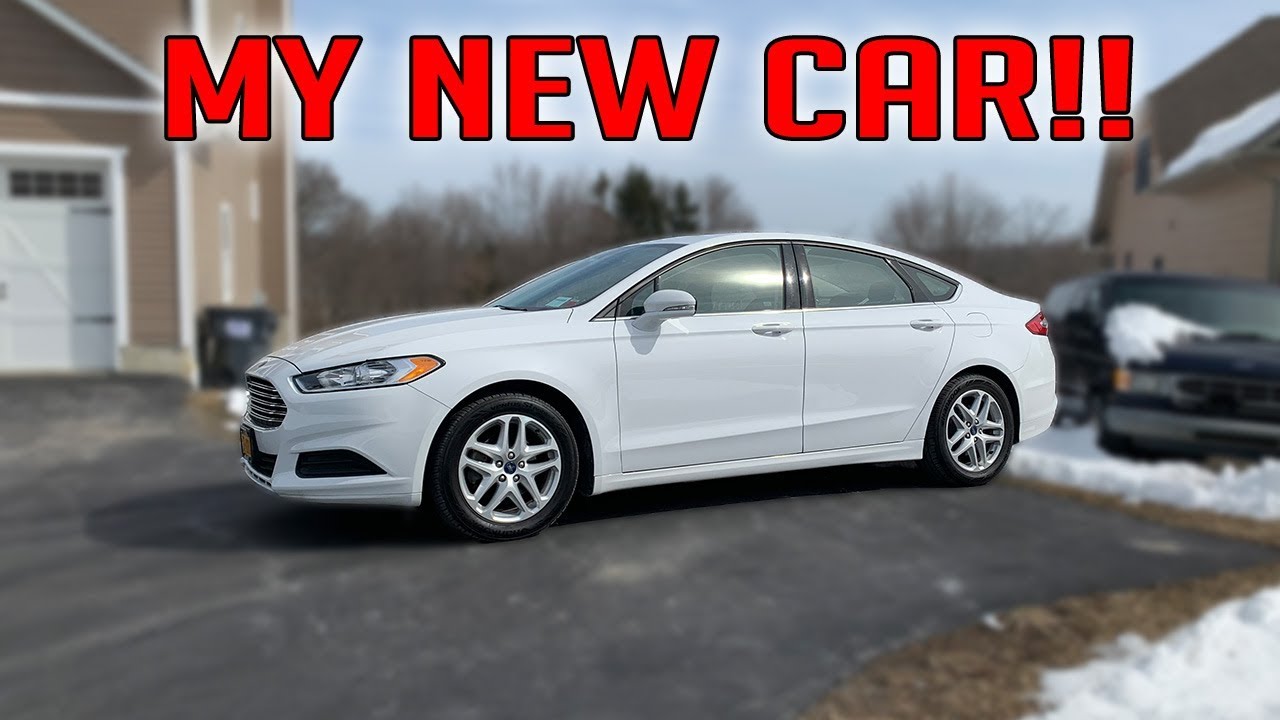 MY NEW FORD FUSION SE ECOBOOST!!! - YouTube