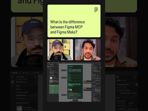 Figma for Edu: What is the difference between Figma MCP and Figma Make?