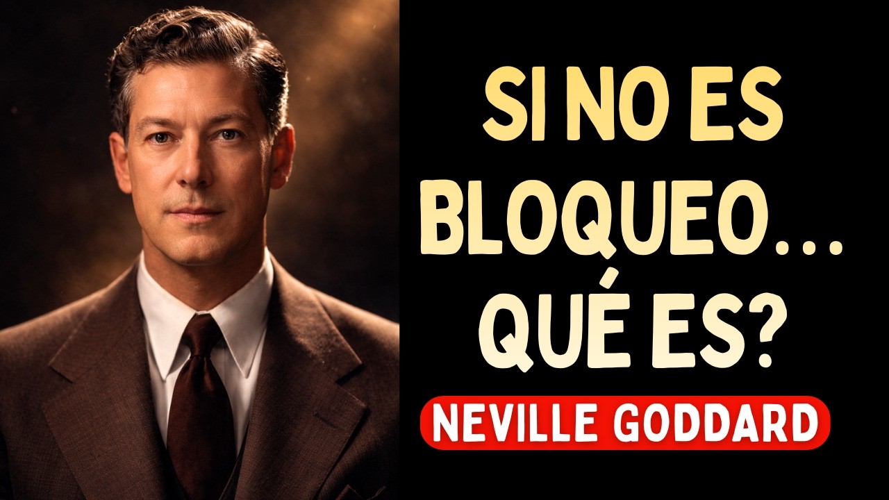 No Estás Bloqueado — Estás Observando Demasiado | Ley de la Asunción | Neville Goddard