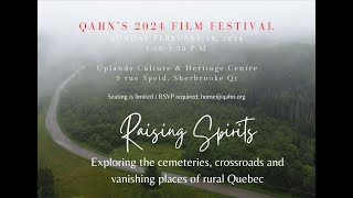 Raising Spirits Film Festival  Live from Lennoxville!