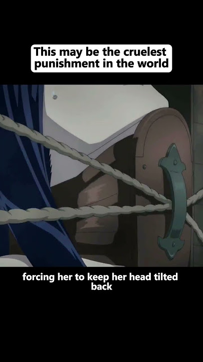 This may be the cruelest punishment in the world. #anime #animeweeb #animeedit #youtube