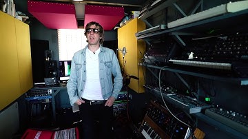 Inside Richard Fearless’ shipping container studio overlooking the Thames