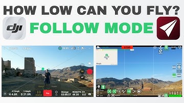 How Low Can They Go? App Showdown on DJI Mini 3 Pro Mini 4 Pro Follow Mode! #shaunthedrone