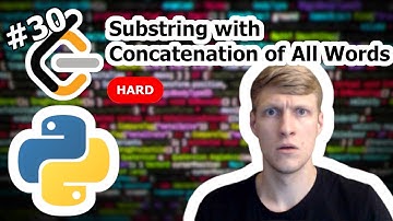 Substring with Concatenation of All Words Python Solution - LeetCode #30