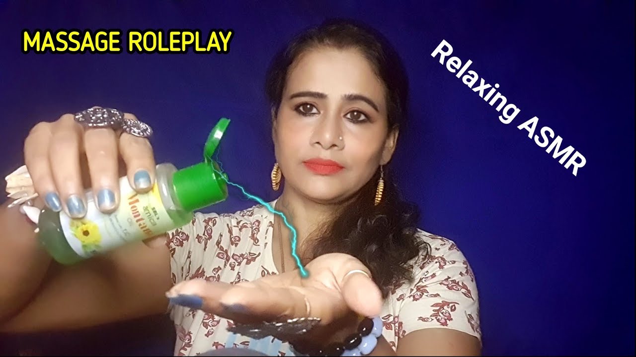 ASMR Massage for Deep Relaxation 🌿 ( Scalp, Face, Neck, Shoulder, Back ) | Asmr Ghosal