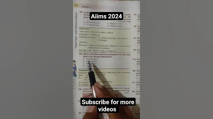 formula of calculate iv fluid drops / minute|ivfluids|medicalsurgicalnursing|#aiims #2024